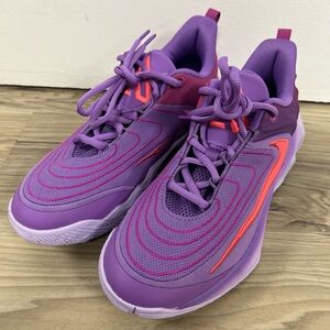 Nike Giannis Immortality GS Basketball Shoes Black Raspberry Youth 6Y FZ6734-500